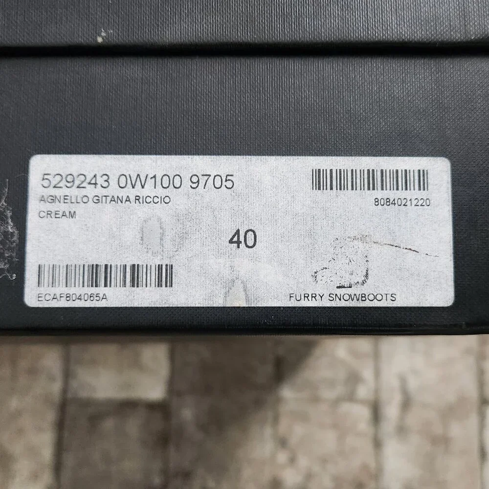 Saint Laurent Fur Lined Boots, Authentic - Picture 9 of 9